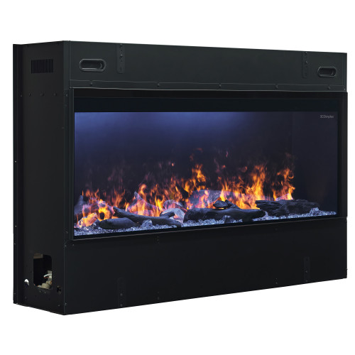 Dimplex Optimyst 46-Inch Linear Electric Fireplace |  The ability to control individual lights and mix different colors provide an added level of depth. 