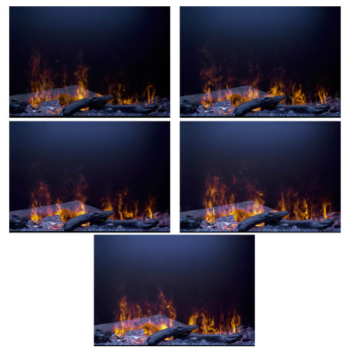 Dimplex Optimyst 46-Inch Linear Electric Fireplace | Patented Optimyst® vapor technology produces lifelike 3D flames and smoke without real fire.