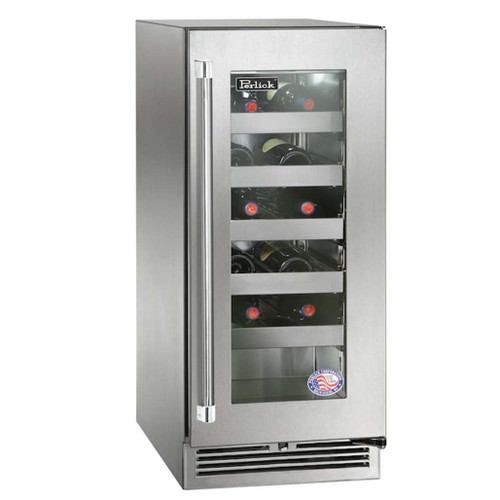 Perlick Signature Series Indoor Wine Reserve - 15" Glass Door with Right Hinge Perlick Signature Series Indoor Wine Reserve - 15" Glass Door with Right Hinge