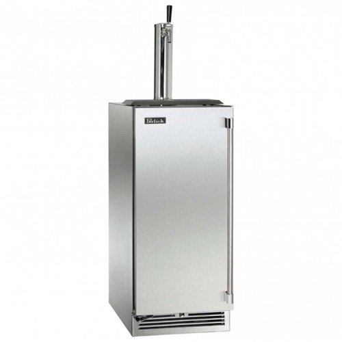 Perlick Signature Series Indoor Beverage Dispenser - 15" Single Tap Left Hinge Perlick Signature Series Indoor Beverage Dispenser - 15" Single Tap Left Hinge