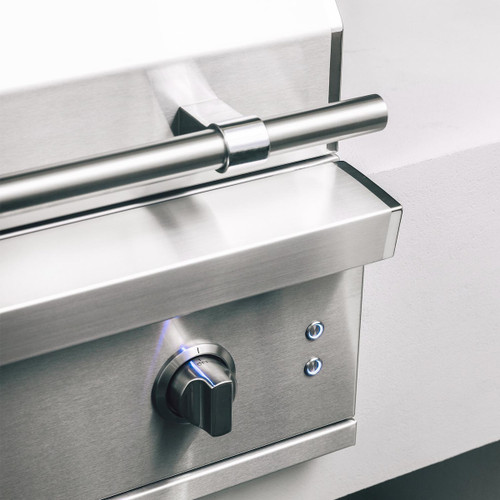 American Made Grills Atlas 36-Inch Built-In Gas Grill | #304 Stainless Steel Full-Width Hood Handle