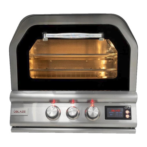 Blaze Pizza Oven with Rotisserie | Stainless Steel Pizza Oven