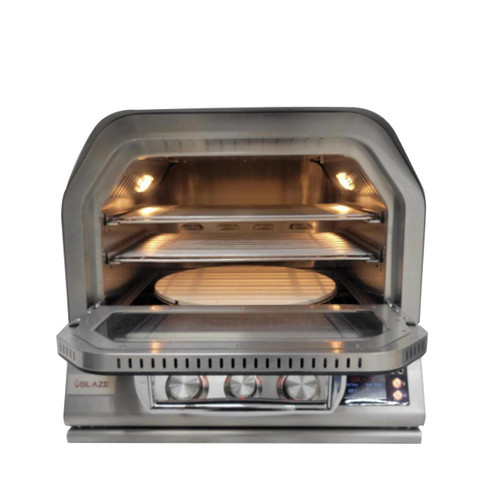 Blaze Pizza Oven with Rotisserie | Interior Lighting and Double Pane Glass Door Blaze Pizza Oven with Rotisserie | Interior Lighting and Double Pane Glass Door