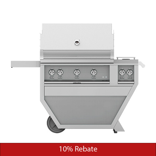 Hestan 36" Gas Grill with Deluxe Cart | Promo Ends December 31st.