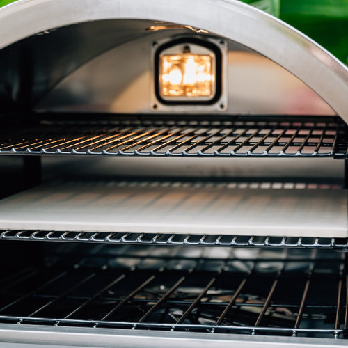 Summerset Grills Built-In Gas Oven | Interior Halogen Cooking Light