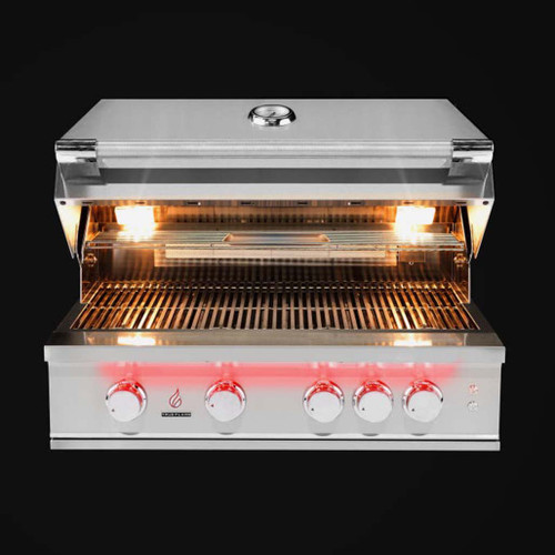 TrueFlame 32" 4 Burner Built-In Gas Grill | 32" Grill - 716 Sq Inches TrueFlame 32" 4 Burner Built-In Gas Grill | 32" Grill - 716 Sq Inches