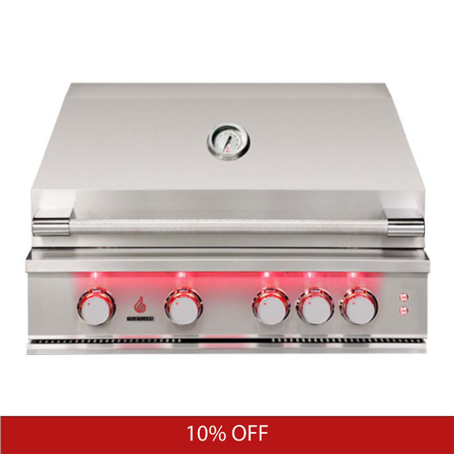 TrueFlame 32" 4 Burner Built-In Gas Grill | Promo Ends December 2nd.