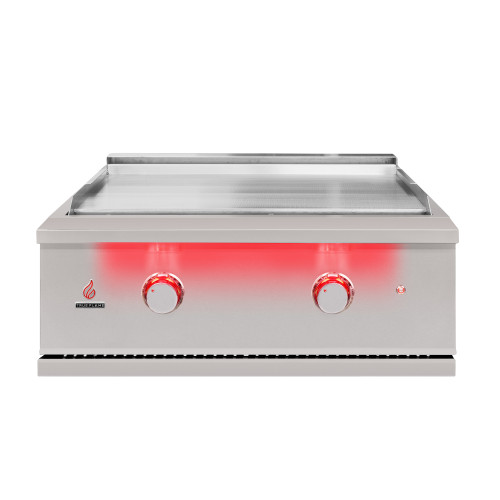 TrueFlame 30" Griddle Grill | #304 Stainless Steel Construction