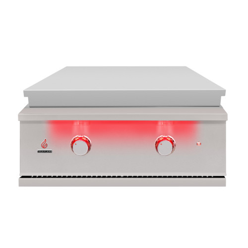 TrueFlame 30" Griddle Grill | Included #304 Stainless Steel, Removable Lid