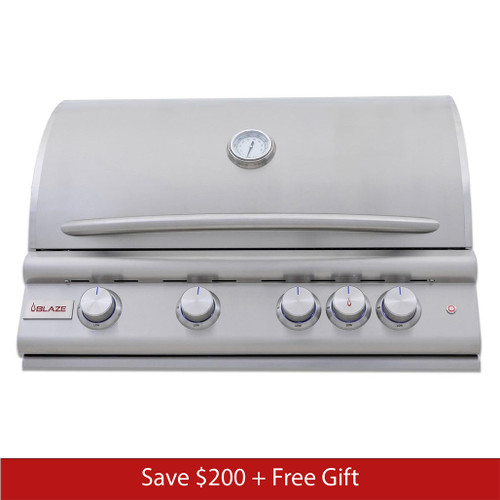 Blaze LTE+ 32" 4-Burner Built-In Gas Grill | Promo Ends April 6th.