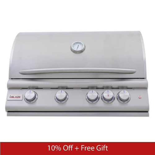 Blaze LTE+ 32-Inch 4-Burner Built-In Gas Grill | Promo Ends December 14th.