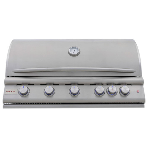Blaze LTE+ 40" 5-Burner Built-In Gas Grill | Total grill BTUs equal 80,000