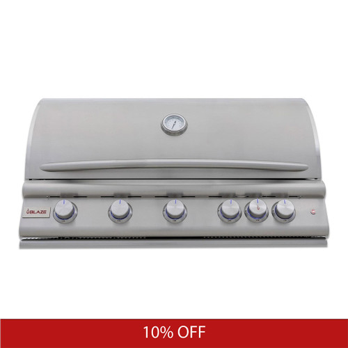 Blaze LTE+ 40" 5-Burner Built-In Gas Grill | Promo Ends July 13th.