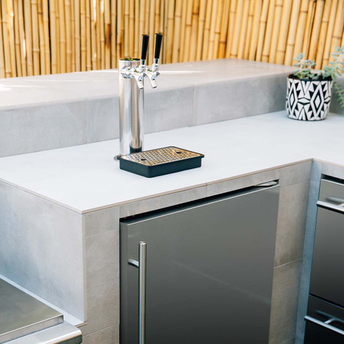 TrueFlame 24" 6.6c Deluxe Outdoor Kegerator - Two Tap | Two Tap Keger for Outdoor Kitchens TrueFlame 24" 6.6c Deluxe Outdoor Kegerator - Two Tap | Two Tap Keger for Outdoor Kitchens