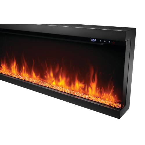 Napoleon 62" Astound FlexMount Electric Fireplace | Wall mounted or partially recessed (3-sided) or fully recessed (1-sided, 2-sided or 3-sided)
