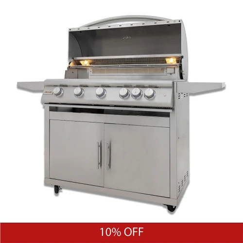 Blaze LTE+ 40-Inch 5-Burner Freestanding Gas Grill | Promo Ends December 14th.