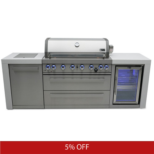 Mont Alpi 805 Deluxe Island with a Fridge Cabinet | Promo Ends Soon!
