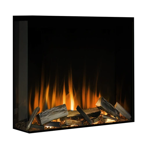 Ortal Evonic's E-Lectra 32-Inch Electric Fireplace | Compatible with Amazon Alexa and Google Assistant