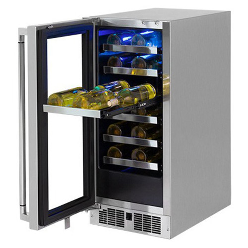 Lynx Grills 15" 20 Bottle Wine Cellar  | Capacity in case—stores up to 24 bottles Lynx Grills 15" 20 Bottle Wine Cellar  | Capacity in case—stores up to 24 bottles