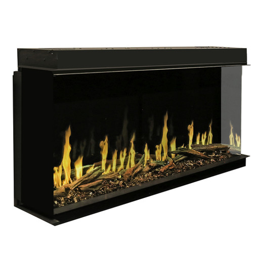 Modern Flames Orion Multi Series 60" Built-In Electric Fireplace | Multi-Color Downlighting Modern Flames Orion Multi Series 60" Built-In Electric Fireplace | Multi-Color Downlighting
