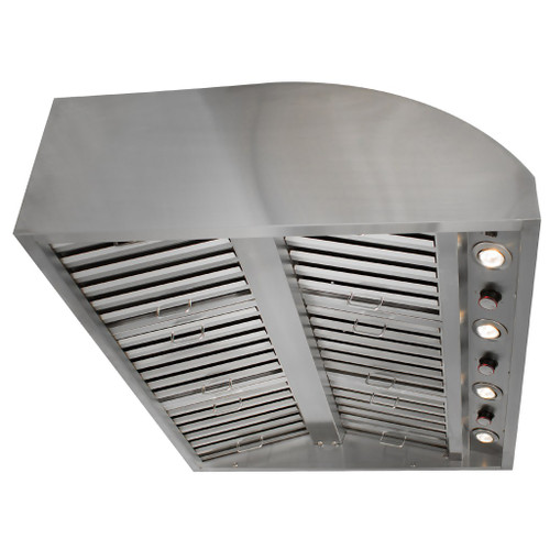 Blaze 36" Stainless Steel Outdoor Vent Hood | 1000 CFM 4 speed motor provide exceptional smoke removal