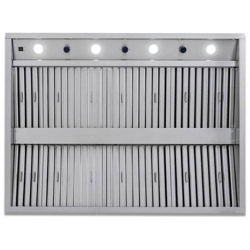 Blaze 48-Inch Stainless Steel Outdoor Vent Hood | Higher allowable install height creates a more comfortable work area