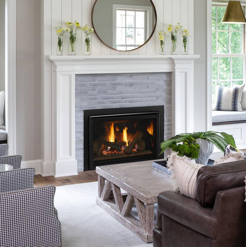 Heat N Glo Supreme 25" Direct Vent Gas Insert | 5 ceramic fiber logs Heat N Glo Supreme 25" Direct Vent Gas Insert | 5 ceramic fiber logs