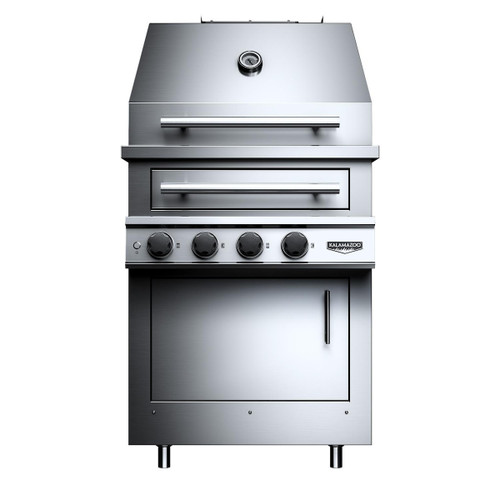 Kalamazoo K500HB Built-In Hybrid Fire Grill | Available in marine-grade stainless steel