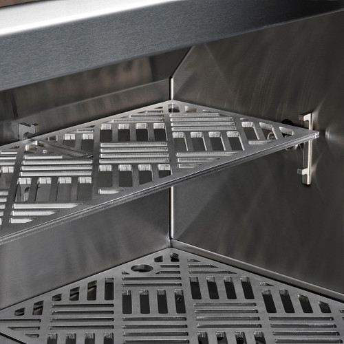 Kalamazoo K1000 Freestanding Hybrid Fire Grill with Burner | Heavy-duty stainless steel rod grill grates are also available for purchase separately Kalamazoo K1000 Freestanding Hybrid Fire Grill with Burner | Heavy-duty stainless steel rod grill grates are also available for purchase separately