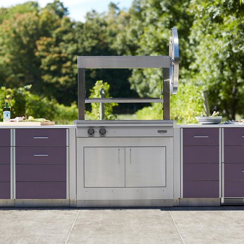 Kalamazoo K750 Gaucho Built-In Wood-Fired Grill | Stands on stainless steel leveling legs Kalamazoo K750 Gaucho Built-In Wood-Fired Grill | Stands on stainless steel leveling legs