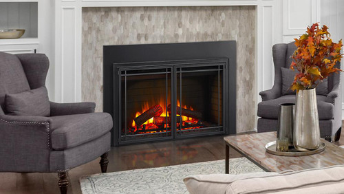 Simplifire 25" Electric Insert Fireplace | Thermostat, lighting, on/off control at your fingertips. Simplifire 25" Electric Insert Fireplace | Thermostat, lighting, on/off control at your fingertips.