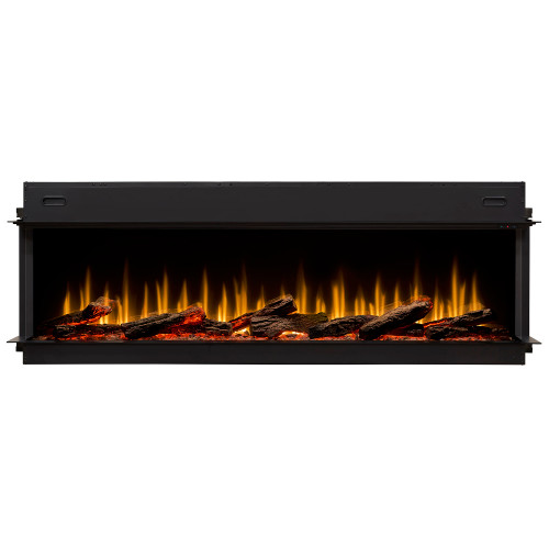 Dimplex Ignite Ultra 74-Inch Linear Electric Fireplace | Comfort$aver® heating provides on-demand warmth with the option to enjoy flames year-round.