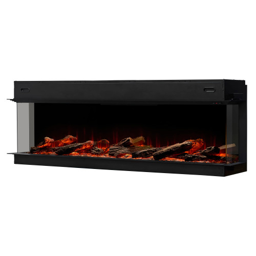 Dimplex Ignite Ultra 74-Inch Linear Electric Fireplace | NEW wall-mountable magnetic remote control so you never lose your remote again.