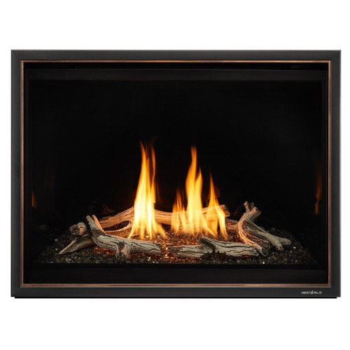 Heat N Glo 6K 36-Inch Series Gas Fireplace | The Modern version of 6K Series—the best-selling gas fireplace in its category—fits your vibe with clean look in a class by itself.