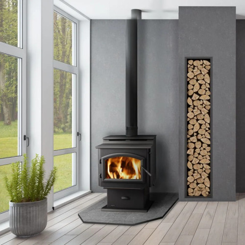 Quadra-Fire 5700 Step Top Wood Stove | Easy start-up