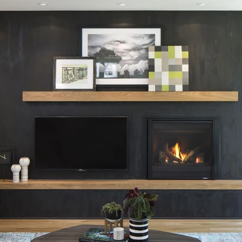 Heat N Glo SlimLine 3X 28-Inch Direct Vent Gas Fireplace | INTELLIFIRE TOUCH - Offers you a touchscreen remote control or wireless wall switch to fit your life.