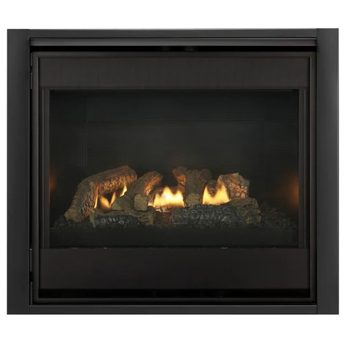 Heat N Glo SlimLine Fusion 7 36-Inch Direct Vent Gas Fireplace | DIRECT VENT TECHNOLOGY - Uses outside air for combustion, expelling 100% of the combustion exhaust and by-products.
