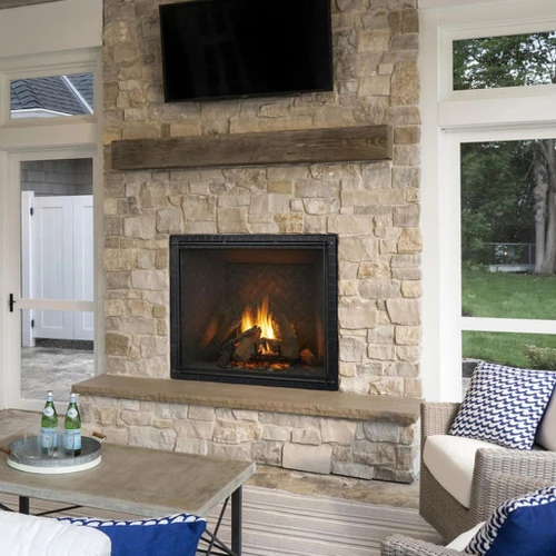 Heat N Glo True 42-Inch Direct Vent Gas Fireplace | Removes any fumes or combustion exhaust efficiently and effectively from your home.