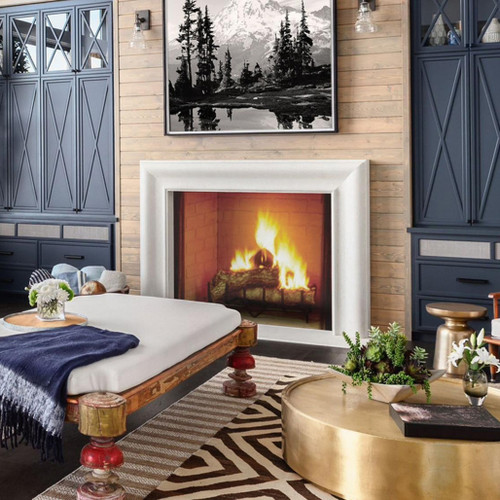 Heat N Glo 36" Exclaim Wood Fireplace | Bring the ambiance of a crackling open hearth into your home.