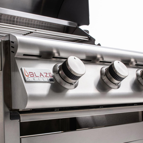 Blaze LBM 25-Inch Freestanding Gas Grill | 3 commercial quality 304 stainless steel tube burners