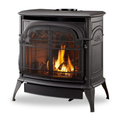 Vermont Castings Stardance Direct Vent Gas Stove - Durable cast iron firebox