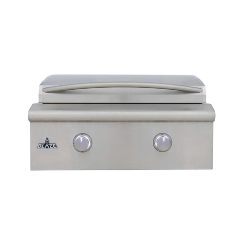 Blaze 30" LTE+ Built-In Gas Griddle | Stainless steel lid protects the griddle when not in use