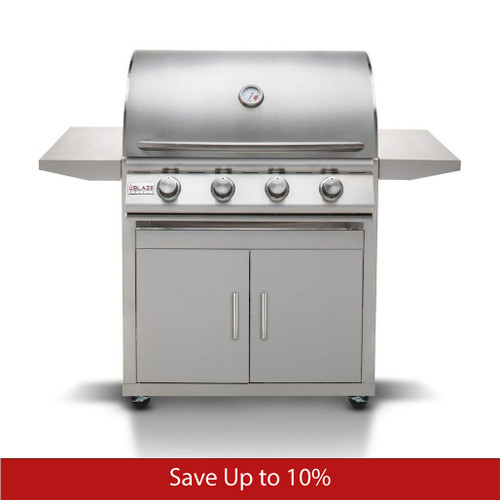 Blaze LBM 32-Inch Freestanding Gas Grill | Promo Ends July 13th.