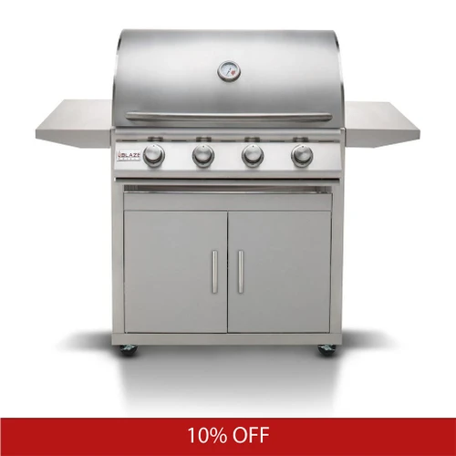 Blaze LBM 32-Inch Freestanding Gas Grill | Promo Ends September 14th.