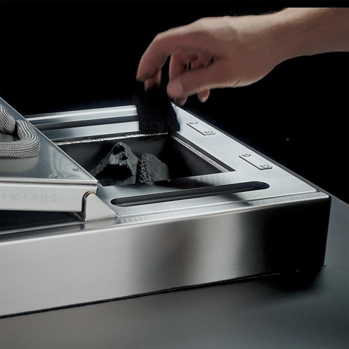 Kalamazoo Freestanding Smoker Cabinet | Charcoal Loading