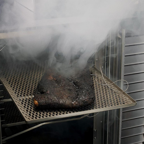 Kalamazoo Freestanding Smoker Cabinet | Gravity-fed charcoal smoker