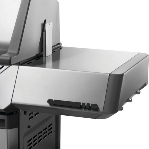 Napoleon Prestige 500 RSIB Freestanding Gas Grill | 6 integrated tool hooks are hidden providing more space on side shelves for prep and staging Napoleon Prestige 500 RSIB Freestanding Gas Grill | 6 integrated tool hooks are hidden providing more space on side shelves for prep and staging