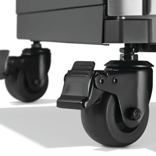 Napoleon Prestige 665 RSIB Freestanding Gas Grill | Industrial locking casters for easier movement and stability Napoleon Prestige 665 RSIB Freestanding Gas Grill | Industrial locking casters for easier movement and stability