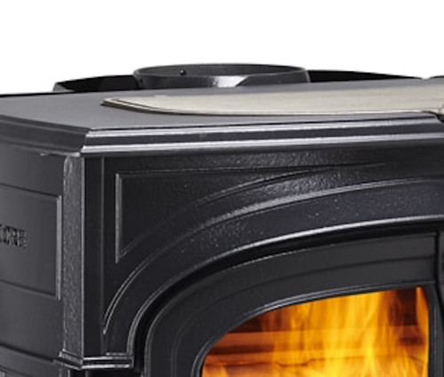 Vermont Castings Defiant FlexBurn Stove | Reversible Flue Collar Vermont Castings Defiant FlexBurn Stove | Reversible Flue Collar