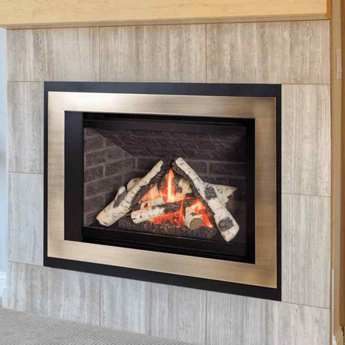 Valor H3 Direct Vent Gas Fireplace | Three unique fuel beds Valor H3 Direct Vent Gas Fireplace | Three unique fuel beds